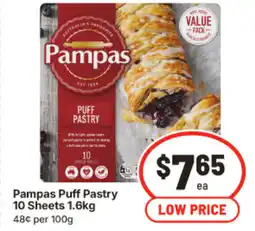 IGA Pampas Puff Pastry 10 Sheets offer