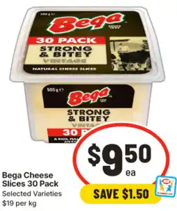 IGA Bega Cheese Slices offer