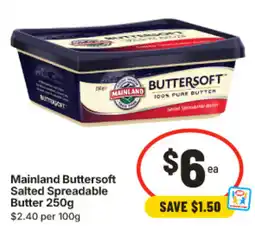 IGA Mainland Buttersoft Salted Spreadable Butter offer
