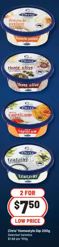 IGA Chris Homestyle Dip offer