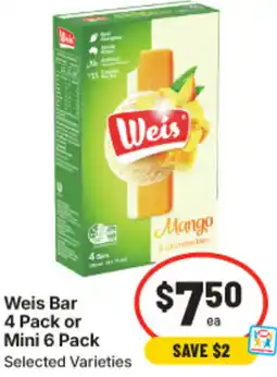IGA Weis Bar or Mini offer