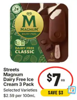 IGA Streets Magnum Dairy Free Ice Cream offer
