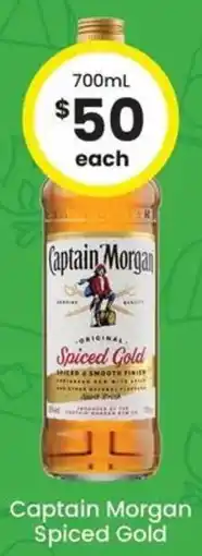 The Bottle O Captain Morgan Spiced Gold offer