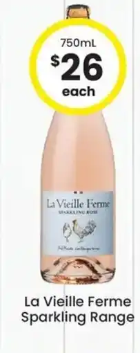 The Bottle O La Vieille Ferme Sparkling Range offer