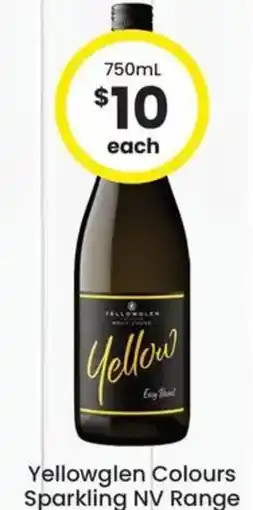 The Bottle O Yellowglen Colours Sparkling NV Range offer