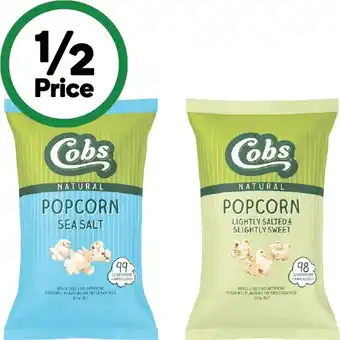 Woolworths Cobs Popcorn offer