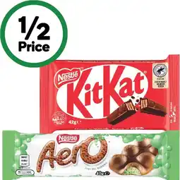 Woolworths Nestlé Medium Bars 35-50g or Allen’s Big Red Frogs 64g offer