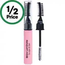 Woolworths MCoBeauty Brow Laminate Sculpt & Set offer