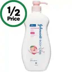 Woolworths Johnson’s Body Wash offer