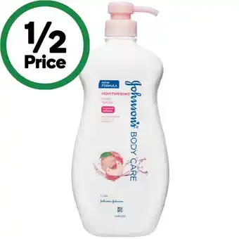 Woolworths Johnson’s Body Wash offer