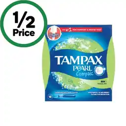 Woolworths Tampax Pearl Compak Tampons offer