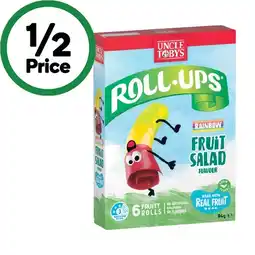 Woolworths Uncle Tobys Roll Ups offer