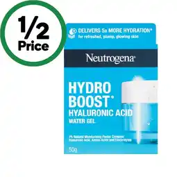 Woolworths Neutrogena Hydro Boost Hyaluronic Acid Water Gel Face Moisturiser offer