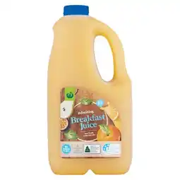 Woolworths Woolworths Breakfast Juice – From the Fridge offer