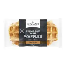 Woolworths Toscano Mini Cinnamon Waffles offer