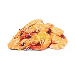 Woolworths Fresh Cooked Australian Banana Prawns offer