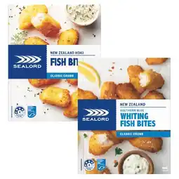 Woolworths Sealord Classic, Korean Style or Southern Blue Fish Bites 340-400g – From the Freezer offer