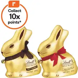 Woolworths Lindt Gold Bunny offer