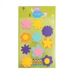 Woolworths Easter Felt Flower Stickers offer