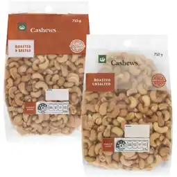 Woolworths Woolworths Cashews Pack offer