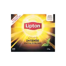 Woolworths Lipton Quality Black Leaf Tea Intense offer