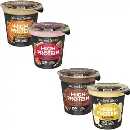 Woolworths Wicked Sister High Protein Pudding Pot offer