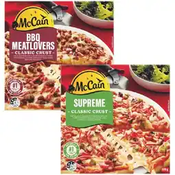 Woolworths McCain Family Pizza offer