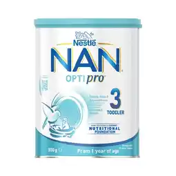 Woolworths Nestlé NAN Optipro Stage 3 Toddler Milk Drink offer