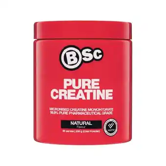Woolworths BSc Pure Creatine‡ offer