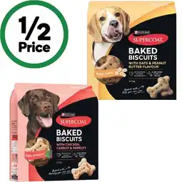 Woolworths Supercoat Biscuits Dog Treats offer
