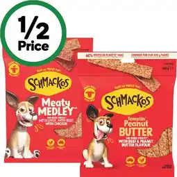 Woolworths Schmackos Strapz Dog Treats offer