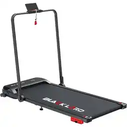 Woolworths BLACK LORD 3.4HP Walking Pad 40cm Treadmill 3 Levels Incline Foldable Black offer