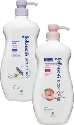 Coles Johnson & Johnson Body Care Body Wash offer