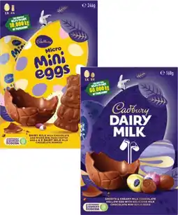 Coles Cadbury Easter Egg Gift Box offer