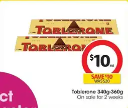 Coles Toblerone offer