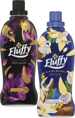 Coles Fluffy Concentrated Fabric Conditioner offer