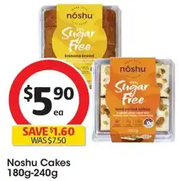 Coles Noshu Cakes offer