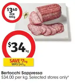 Coles Bertocchi Soppressa offer