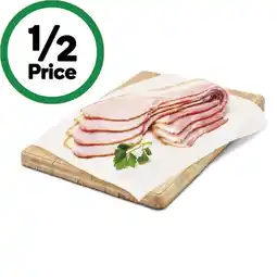 Woolworths D’Orsogna Middle Bacon Rashers – From the Deli offer