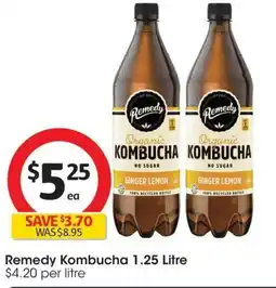 Coles Remedy Kombucha offer