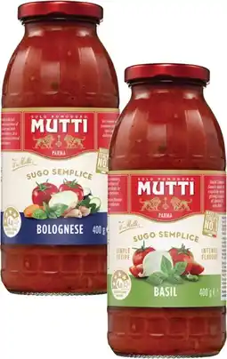Coles Mutti Sugo Semplice offer