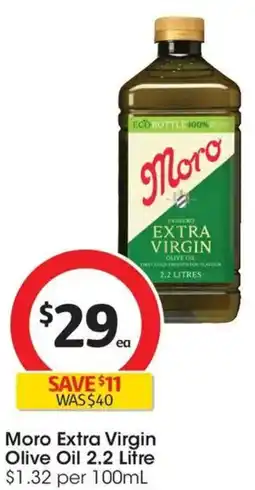 Coles Moro Extra Virgin Olive Oil offer