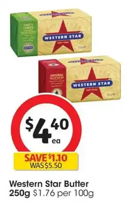 Coles Western Star Butter offer