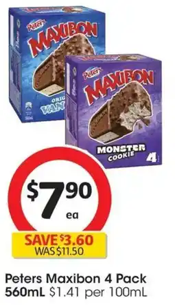 Coles Peters Maxibon offer