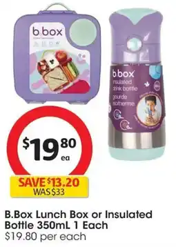 Coles B.Box Lunch Box or Insulated Bottle offer