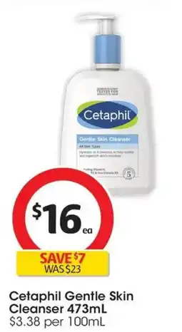 Coles Cetaphil Gentle Skin Cleanser offer