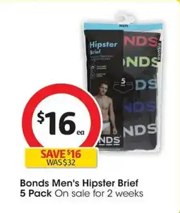 Coles Bonds Men's Hipster Brief offer