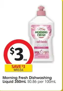 Coles Morning Fresh Dishwashing Liquid offer