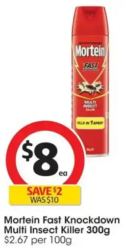 Coles Mortein Fast Knockdown Multi Insect Killer offer
