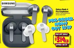 JB Hi-Fi Galaxy Buds 4 Pro Earphones offer